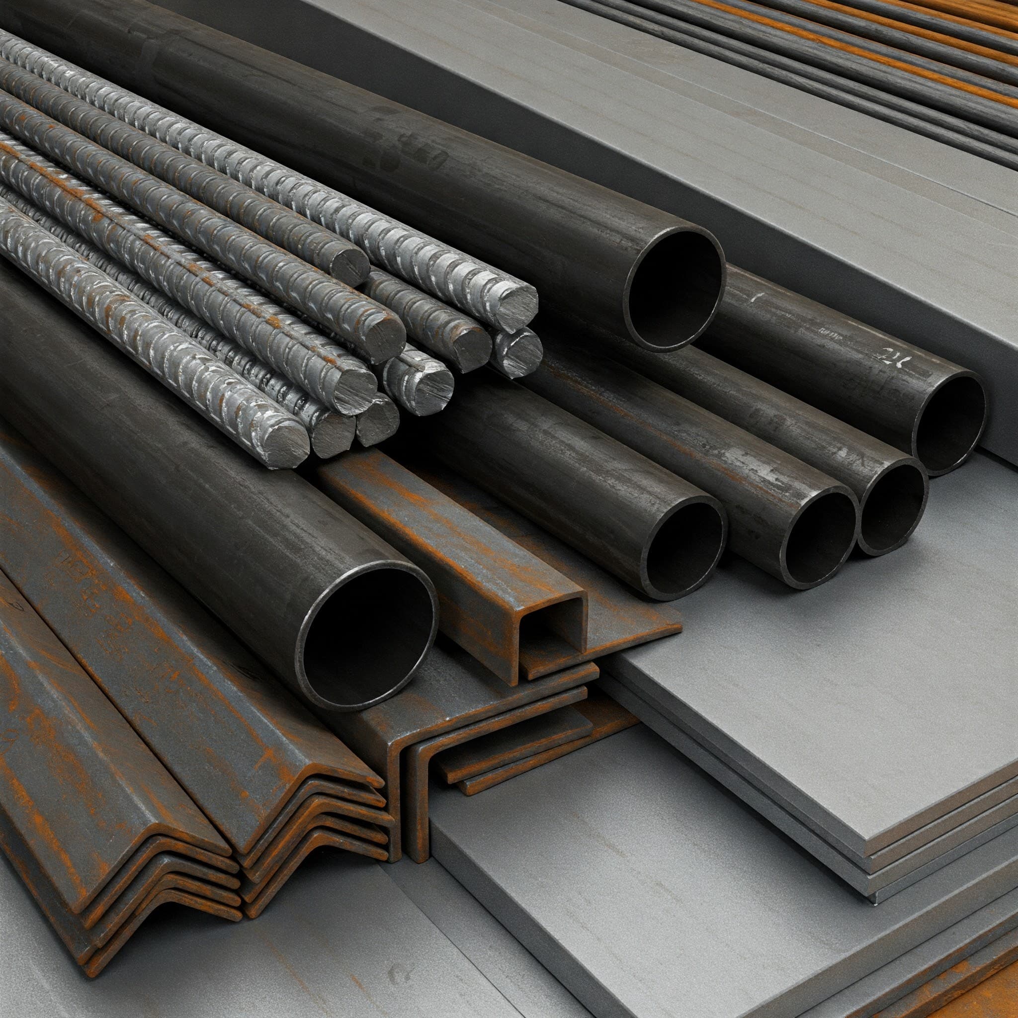 Metal industry background